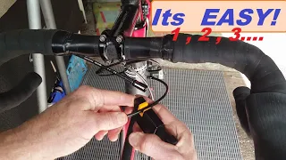 Shorten your hydraulic brake lines