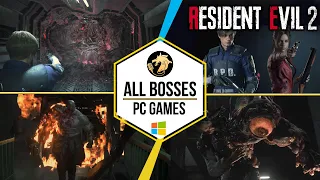 Resident Evil 2 Remake – All Bosses / Обитель Зла 2 Ремейк – Все Боссы