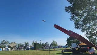 The Rocketman Valencia human cannonball show at Bluegrass Fair (June 17th, 2022)