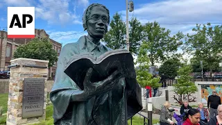 Statue dedicated to Sojourner Truth unveiled in Ohio