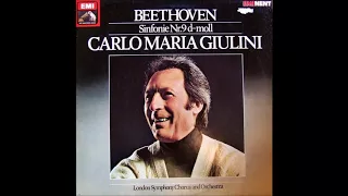 Beethoven "Symphony No 9" Carlo Maria Giulini