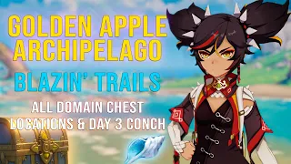 Golden Apple Archipelago | Xinyan Domain Chest Locations | Summertime Odyssey (Genshin Impact 2.8)