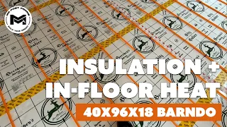 Below Grade Insulation + In-Floor Radiant Heat Prep | Hitz Halter Insulation