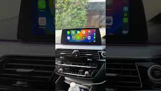 BMW 5 Series G30 2017 with Apple CarPlay! #bmw #carplay #5series #g30 #apple