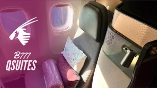 16 HOURS | Qatar Airways B777 QSuites | Doha to Atlanta  (+ Al Mourjan Garden Lounge)