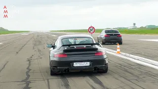 1500HP ES Motor Porsche 996 Turbo 0-359 KM/H Accelerations!