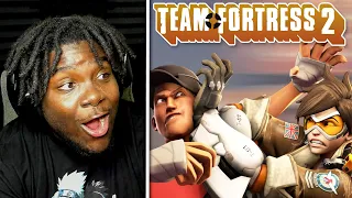 Overwatch Fan Reacts to Team Fortress 2 vs Overwatch (The Winglet)