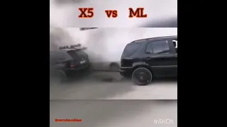 MERSADES ML VS BMW  X5