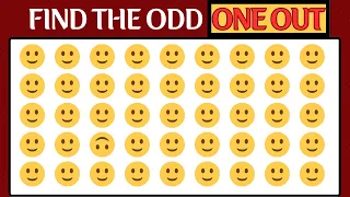 FIND THE ODD EMOJI OUT #3 | HOW GOOD ARE YOUR EYES ? - EMOJI QUIZ