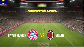 eFootball 2024. SUPERSTAR level. BAYER MUNICH-MILAN. Ultra Realistic Graphics.