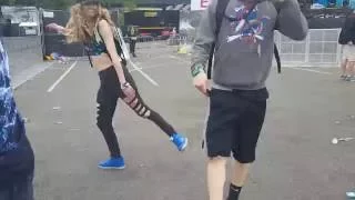 Shuffling with Gabby David at EDC NY 2016