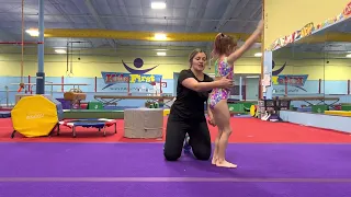 How to spot: Back Handspring (beginner)