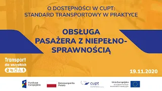 Obsługa pasażera z niepełnosprawnością