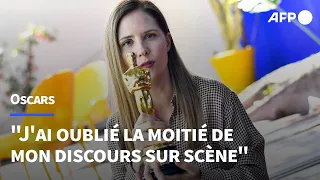 Justine Triet revient sur la soirée des Oscars | AFP