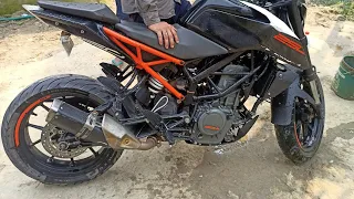 Ktm Duke 250 Best Exhaust Sound Without DB Killer 🔥