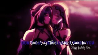 Don't Say That I Didn't Warn You ~ AcheSwan AMV