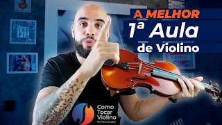 Como Tocar Violino | MELHOR 1ª Aula de Violino