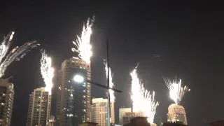 Dubai's 2013 NewYear Ceremony at Dubai Downtown - #Bethere