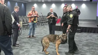 Town PD Talk K9 Demonstration