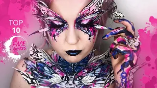 TOP 10 - 'LIVING ART' -  FACE AWARDS UK - NYX PROFESSIONAL MAKEUP