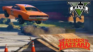 GTA V - Stunt clip #1 with a 1969 Dodge Charger (General Lee)