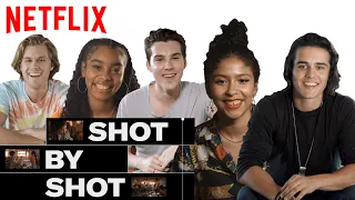 Julie & The Phantoms Break Down 'Flying Solo' Rehearsal Scene | SHOT BY SHOT | Netflix