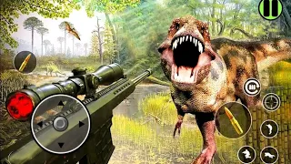 Dinosaur  Wild Jungle Shooter: Jurassic Dino Hunter #2 - Android Gameplay