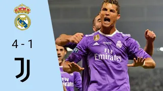 Real Madrid vs Juventus 4-1 | Extended Goals and Highlights | With Commentary |