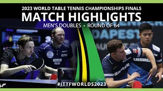 Drinkhall/Pitchford vvs Chen/Serdaroglu | MD R64 | 2023 ITTF World Table Tennis Championships Finals