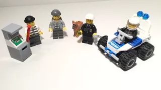 Lego City 7279 Police Minifigure Collection - Lego Speed Build Review