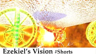 Ezekiel’s Vision of God & Cherubim – Ezekiel 1 & 10 | God's Throne | 4 Living Creatures. #Shorts