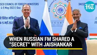 'Don't Tell Anybody': Russia's Lavrov shares 'secret' with Jaishankar | Watch What Happened Next