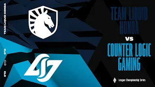 TL vs. CLG - Week 4 Day 1 | LCS Spring Split | Team Liquid Honda vs. Counter Logic Gaming (2023)