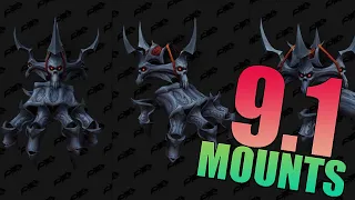 Shadowlands 9.1 *NEW* Mounts COMING SOON in Chains of Domination