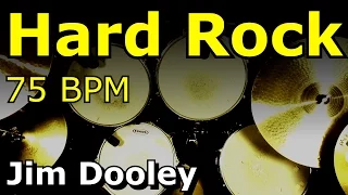Drum Beat - Slow Hard Rock 75 BPM - DooleyDrums.com