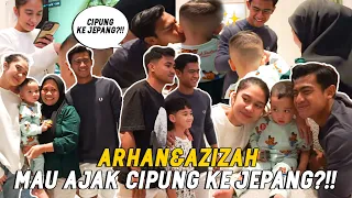 EXCLUSIVE!REAKSI ARHAN&ZIZE PERDANA KETEMU CIPUNG DI ANDARA!!CIPUNG EXCITED MINTA DIAJARIN MAIN BOLA