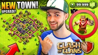 MY NEW TOWN HALL! (+ NEW HERO!) - Clash Of Clans