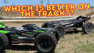 RTR RC Truck Track Battle Traxxas Sledge Vs.  Arrma Talion RC Car