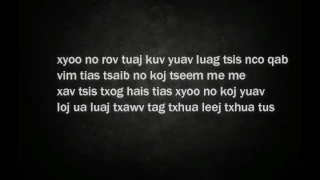 Haib Tshaj Niam Laus- instrumental/ karaole [HmongSub]