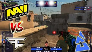 NaVi vs Faze - Dust 2 Highlights - Blast | CSGO Highlights