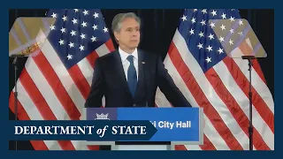 Secretary Blinken delivers a speech on Russia’s Strategic Failure and Ukraine’s Secure Future