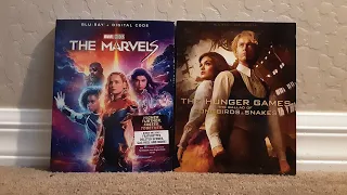 The Marvel's And The Hunger Games TBOSAS Blu-Ray DVD Digital Unboxing