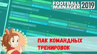 Пак командных тренировок для Football Manager 2019