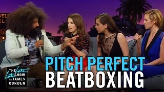 Beatboxing with the Pitch Perfect 2 Cast
