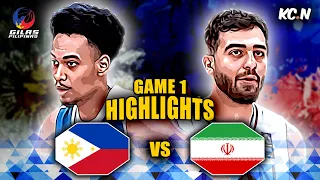 Gilas Pilipinas vs Iran Highlights | FIBA World Cup 2023 tune-up #fibawc