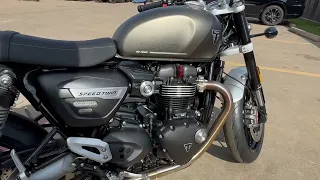 New 2024 TRIUMPH SPEED TWIN 1200 Motorcycle For Sale In Katy, TX