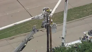 Texas storm: Recovery begins after high wind damaged building, cut power