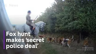 Fox hunting group avoid court with 'secret' police deal