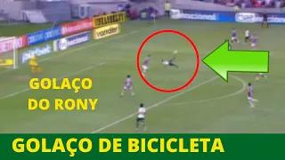 GOLAÇO DE BICICLETA DO RONY  -GOL DO PALMEIRAS HOJE| FLUMINENSE 1X1 PALMEIRAS 27/08/2022