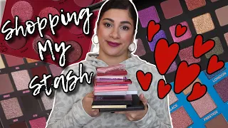 Painting The Town Red // Shopping My Eyeshadow Palette Stash February Edition